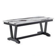 T1319 Blk/Wht Coffee Table