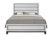 Kate Bed, Dresser, Mirror, Nightstand