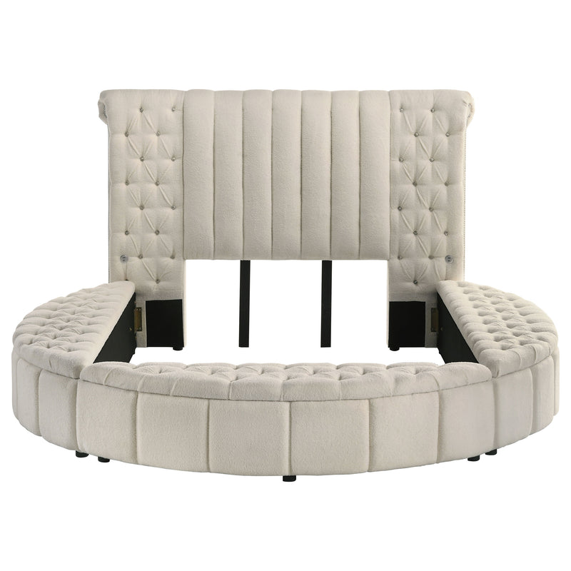 Sonya Panel Floor Storage Bed