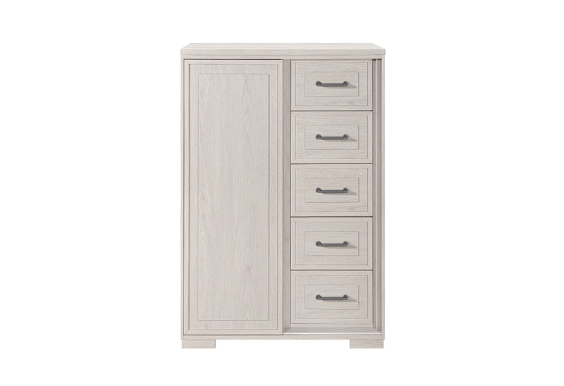 Clara Beige Sliding Door Chest