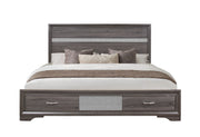 Seville Grey Bed Dresser Mirror Nightstand