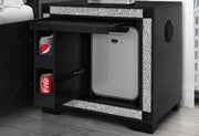 Soleil Nightstand with Cooler and Speaker