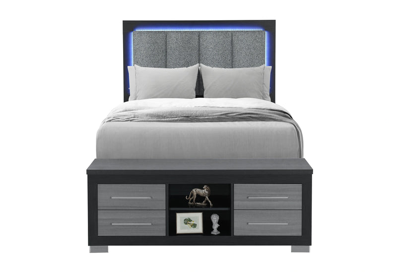 Emma Bed with LED and USB