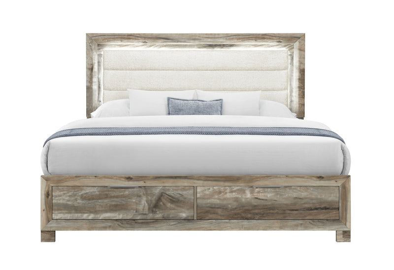 Callie Brown Bed with Storage