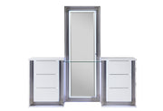 Ylime Smooth White Vanity with LED
