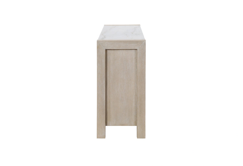 D1321 Buffet W Real Marble Top
