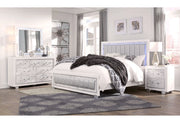 Santorini White Bed