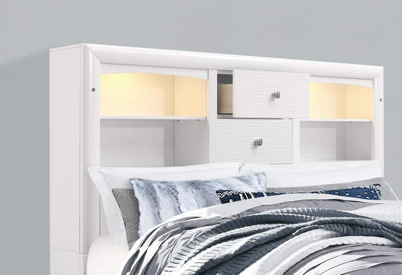 JORDYN WHITE FULL BED GROUP