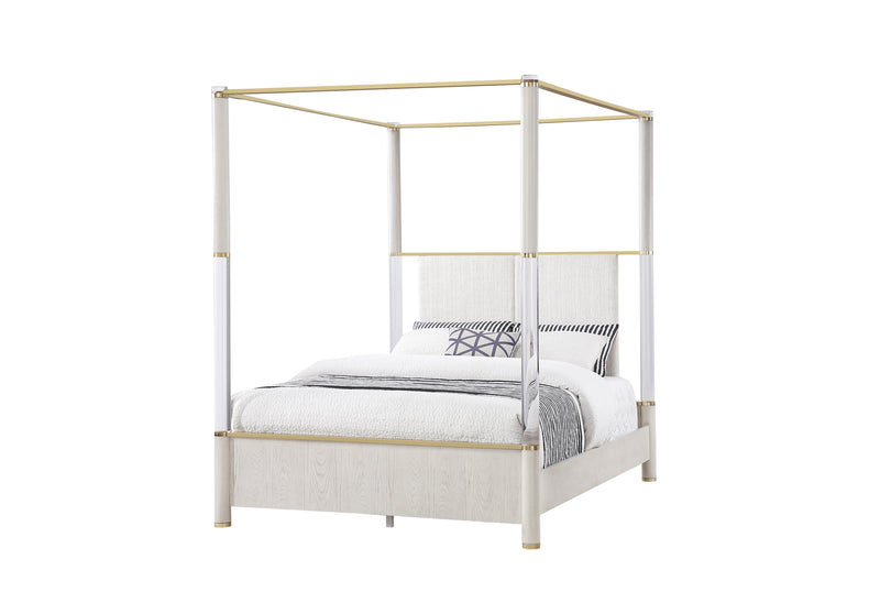 MALMO OAK QUEEN BED