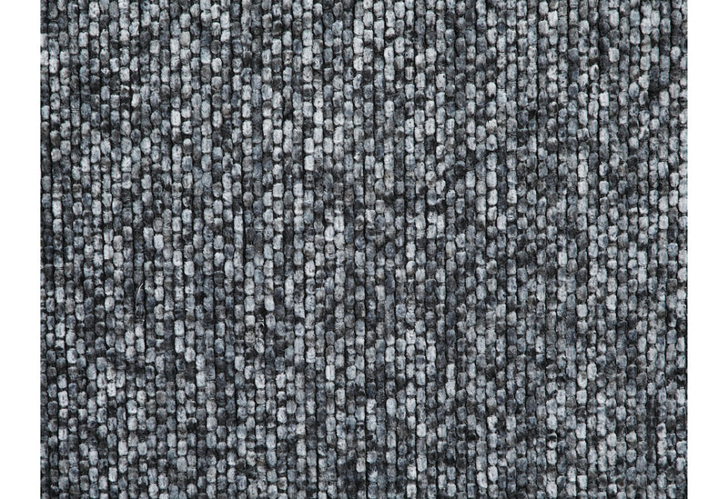 D86 GREY DINING CHAIR WITH BROWN LEGS