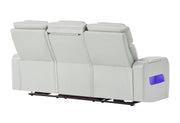 U8611 Blanche Power Reclining Sofa with PHR and LED