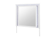 Alina White Mirror with LED