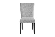 D1319 Blk/Wht Dining Table, 4 D1319 Lt Grey DC & D1319 Lt Grey Bn