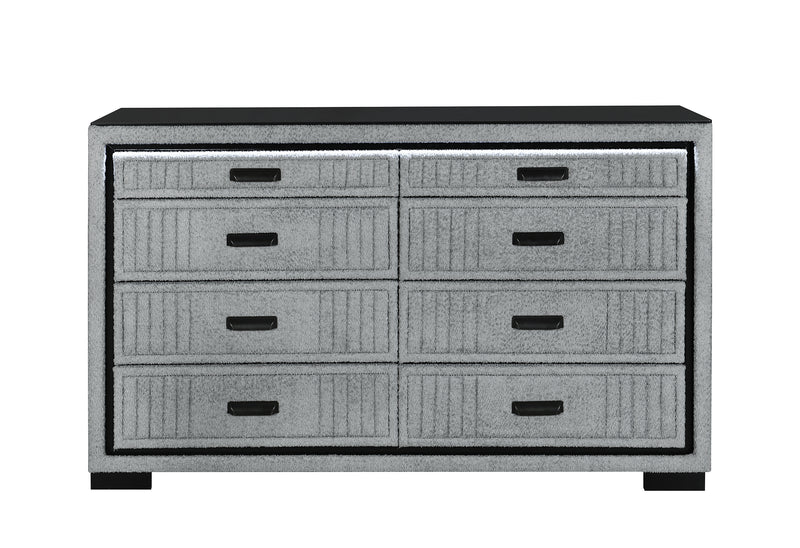 ISABELLA GREY DRESSER WITH LED