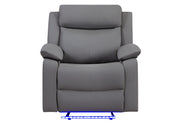 U6026 Pu 72A Glider Recliner with LED