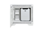 Soleil Nightstand with Cooler and Speaker