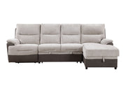 U3822 Sectional with Po and USB