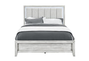 Elsie Grey Bed with LED