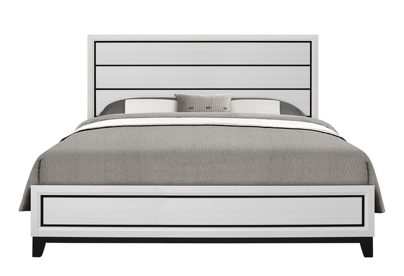 KATE WHITE KING BED GROUP