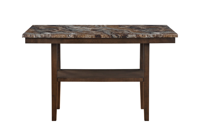 D4355 BROWN BAR TABLE