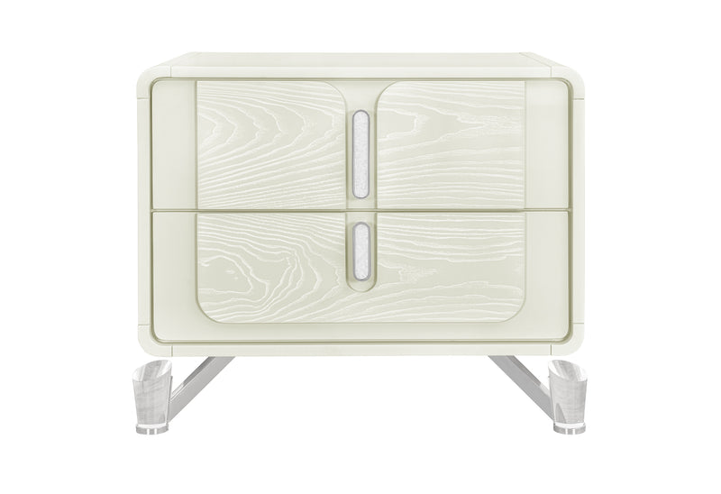 LYRA BEIGE NIGHTSTAND WITH USB