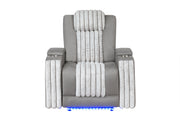 U8000 Power Recliner with Power Headrest and LED