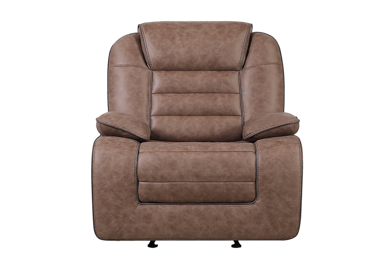 U2250 BROWN GLIDER RECLINER