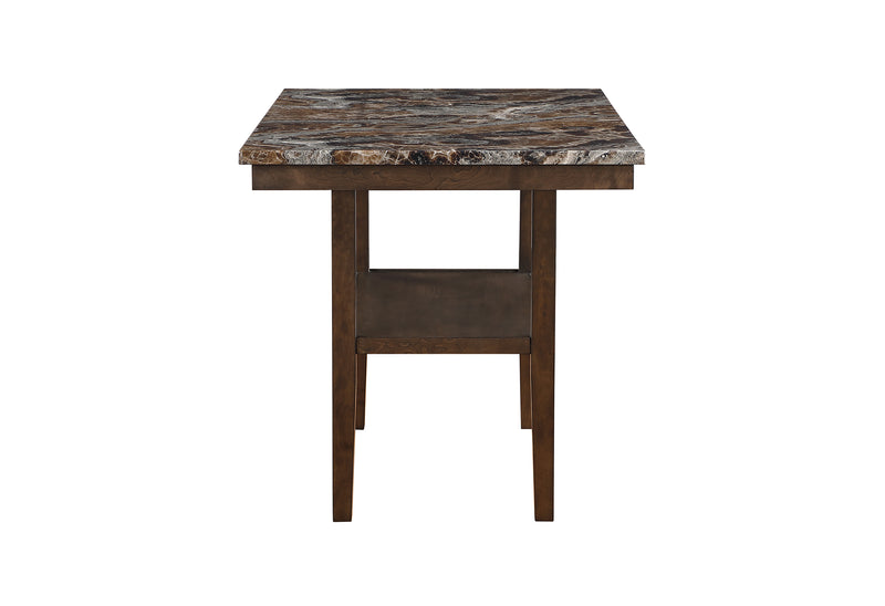 D4355 BROWN BAR TABLE